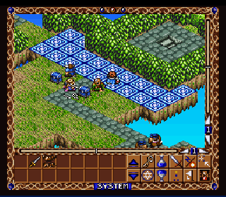 Screenshot Thumbnail / Media File 1 for Hiouden - Mamono-tachi Tono Chikai (Japan) [En by Aeon Genesis v1.0] (~Hiouden - Legend of the Scarlet King - The Demonic Oath)